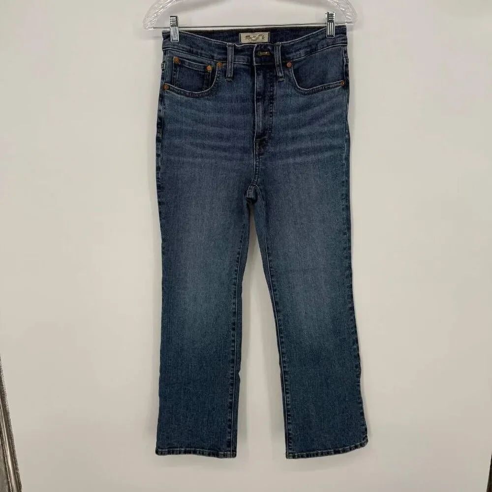 Madewell Women's Jeans Cali Demi-Boot Size 27